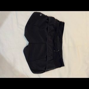Black lululemon shorts (size 2)